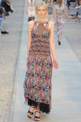 Chanel Cruise 2012 Cap d’Antibes - Julia Nobis