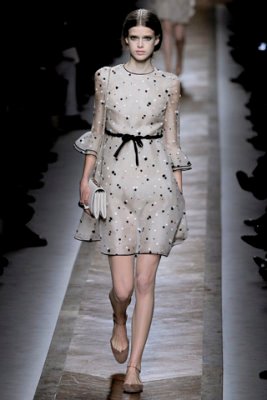 Valentino S/S 2011 - Julia Saner