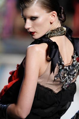 LANVIN X H&amp;M FASHION SHOW:Valerija Kelava