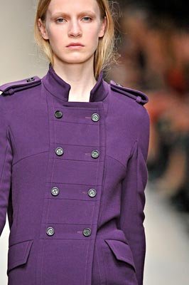 Burberry Prorsum F/W 2011 - Jenny Sinkaberg