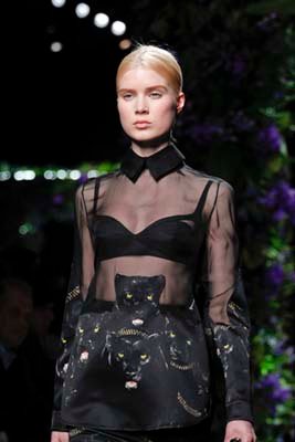 Givenchy F/W 2011 - Elsa Sylvan