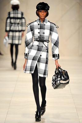 Burberry Prorsum F/W 2011 - Jourdan Dunn