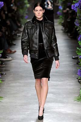 Givenchy F/W 2011 - Hilary Rhoda