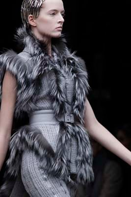 Alexander McQueen F/W 2011 - Daria Strokous