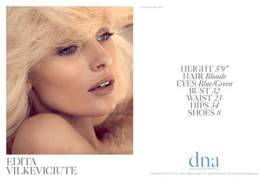 Show Packages-NY FW 11: DNA Models - Edita Vilkeviciute