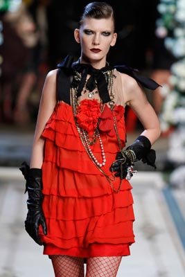 LANVIN X H&amp;M FASHION SHOW:Valerija Kelava