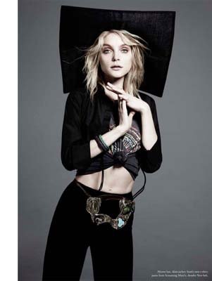 Russh April/May 2011:Jessica Stam