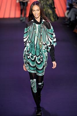 Anna Sui F/W 2011 - Joan Smalls
