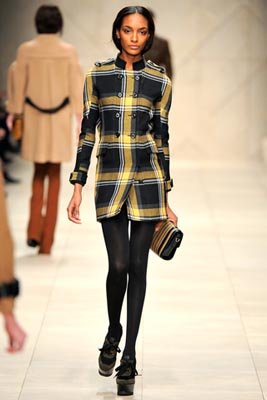 Burberry Prorsum F/W 2011 - Jourdan Dunn