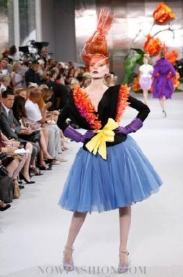 Christian Dior Haute Couture F/W 2010:Maryna Linchuk