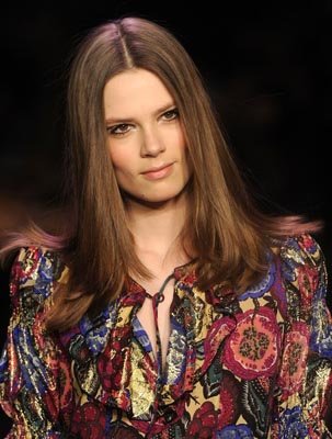 Anna Sui F/W 2011 - Caroline Brasch Nielsen