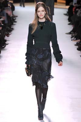 Nina Ricci F/W 2011 - Mirte Maas