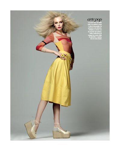 Vogue Mexico March 2011 : Siri Tollerod