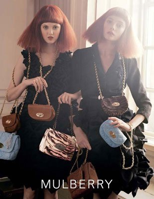 Mulberry S/S 2011 : Lindsey Wixson &amp; Nimue Smit