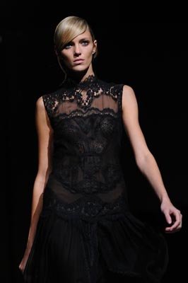 Alberta Ferretti F/W 2011 - Anja Rubik
