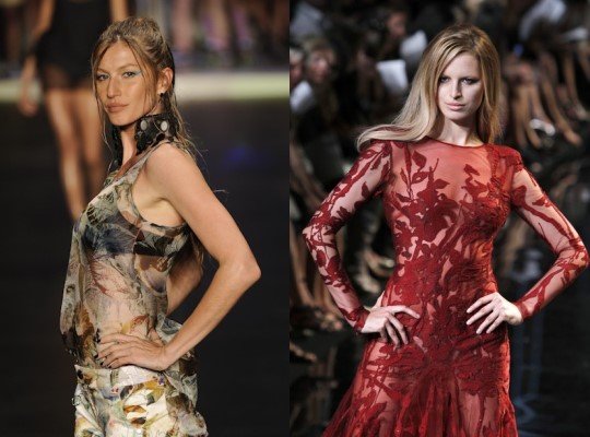 Fashion’s Night Out: The Show - Gisele Bundchen, Karolina Kurkova 