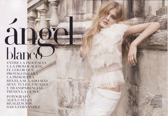 Vogue España February 2011 : Constance Jablonski 