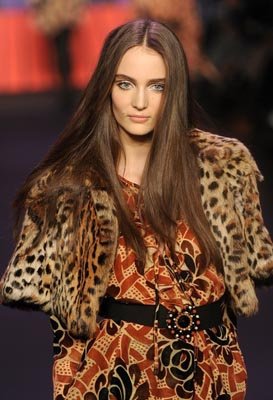 Anna Sui F/W 2011 - Zuzanna Bijoch
