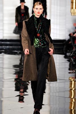 Ralph Lauren F/W 2011 - Maryna Linchuk