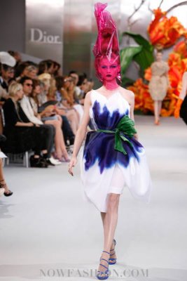 Christian Dior Haute Couture F/W 2010:Anna Selezneva