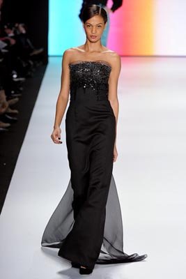 Carolina Herrera F/W 2011 - Joan Smalls