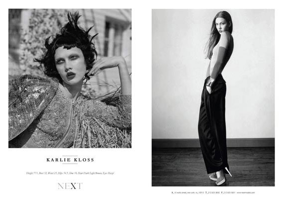 Show Packages-NY FW 11: Next Models - Karlie Kloss