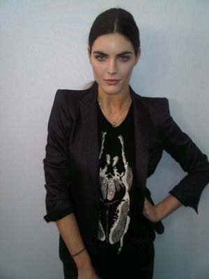 Givenchy F/W 2011 - Hilary Rhoda