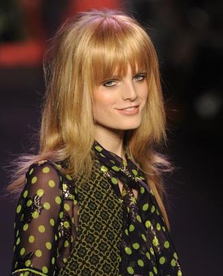 Anna Sui F/W 2011 - Hanne Gaby Odiele