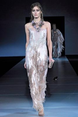 Giorgio Armani F/W 2011 - Kori Richardson