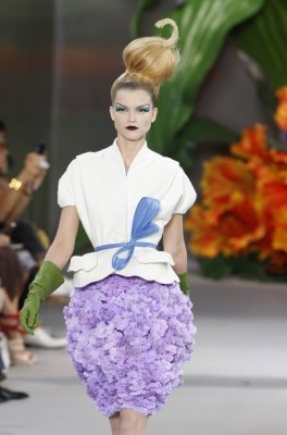 Christian Dior Haute Couture F/W 2010:Kasia Struss