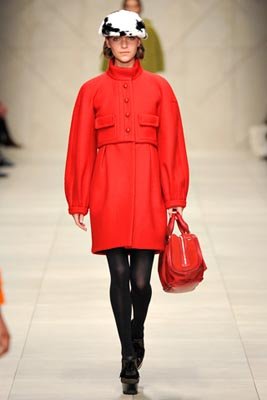 Burberry Prorsum F/W 2011 - Arizona Muse