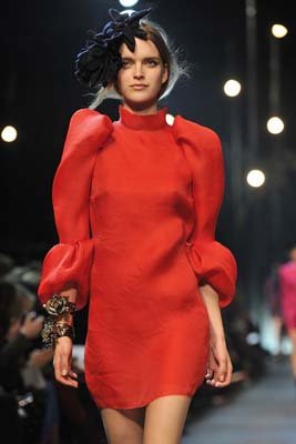 Lanvin F/W 2011 - Mirte Maas