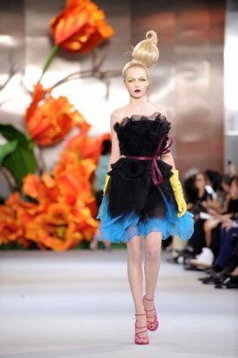 Christian Dior Haute Couture F/W 2010:Siri Tollerod