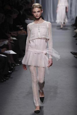 Chanel Haute Couture S/S 2011 - Anna Selezneva