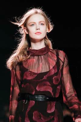 Nina Ricci F/W 2011 - Frida Gustavsson