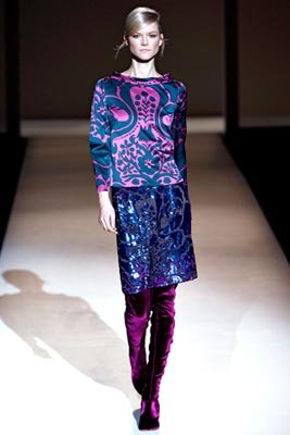 Alberta Ferretti F/W 2011 - Kasia Struss