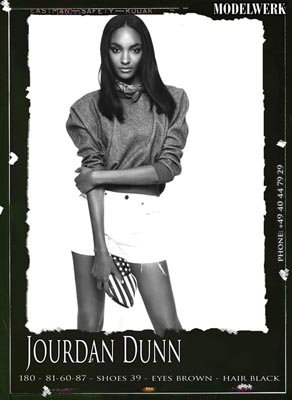 BFW A/W 2011:MODELWERK - Jourdan Dunn