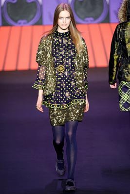 Anna Sui F/W 2011 - Mirte Maas