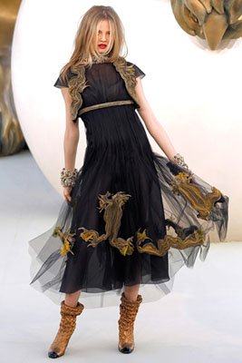 Chanel Haute Couture F/W 10.11:Madalena Frackowiak