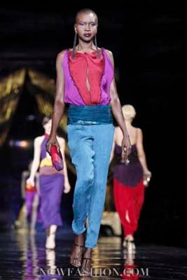 Louis Vuitton S/S 2011 : Alek Wek