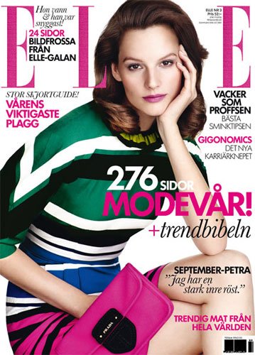 Elle Sweden March 2011 : Sara Blomqvist