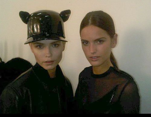 Givenchy F/W 2011 - Natasha Poly,Izabel Goulart