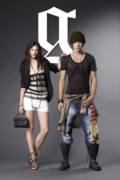 Galliano S/S 2011 Lookbook - Jacquelyn Jablonski &amp; Francisco Lachowski 