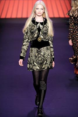 Anna Sui F/W 2011 - Daphne Groeneveld