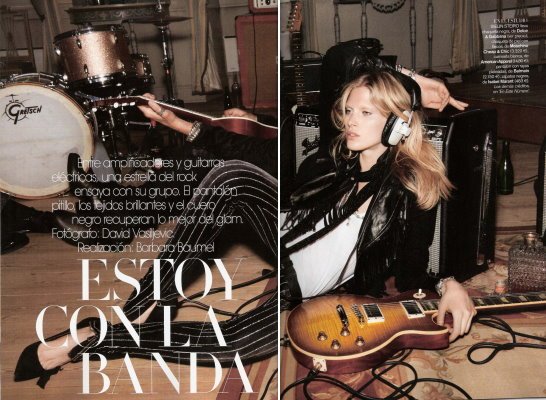 Vogue España November 2010:Iselin Steiro