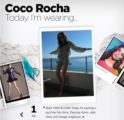 VOGUE.COM-Coco Rocha 31 different outfits in 31 days