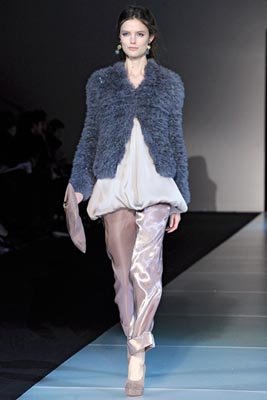 Giorgio Armani F/W 2011 - Katie Fogarty