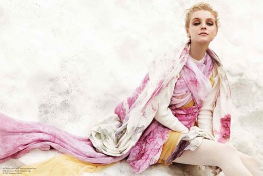 Russh April/May 2011:Jessica Stam