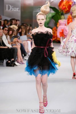 Christian Dior Haute Couture F/W 2010:Siri Tollerod