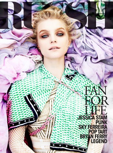 Russh April/May 2011:Jessica Stam